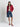 Solène Red Blazer