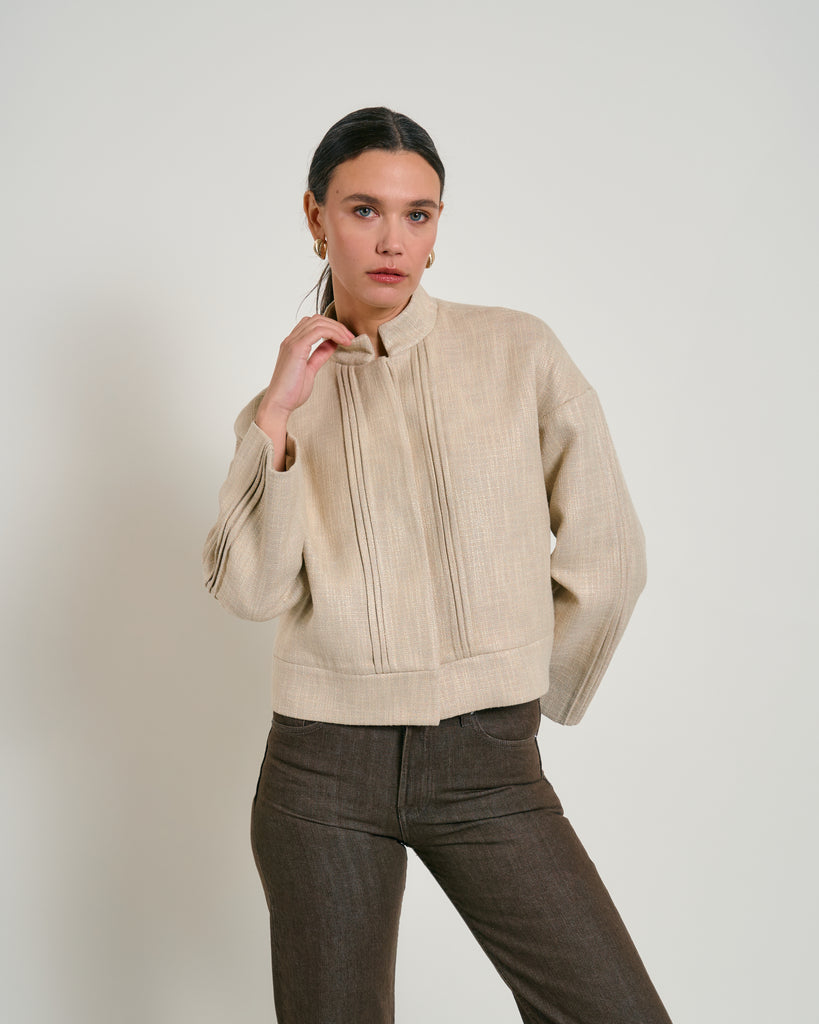 Celine Gold Shimmer Jacket