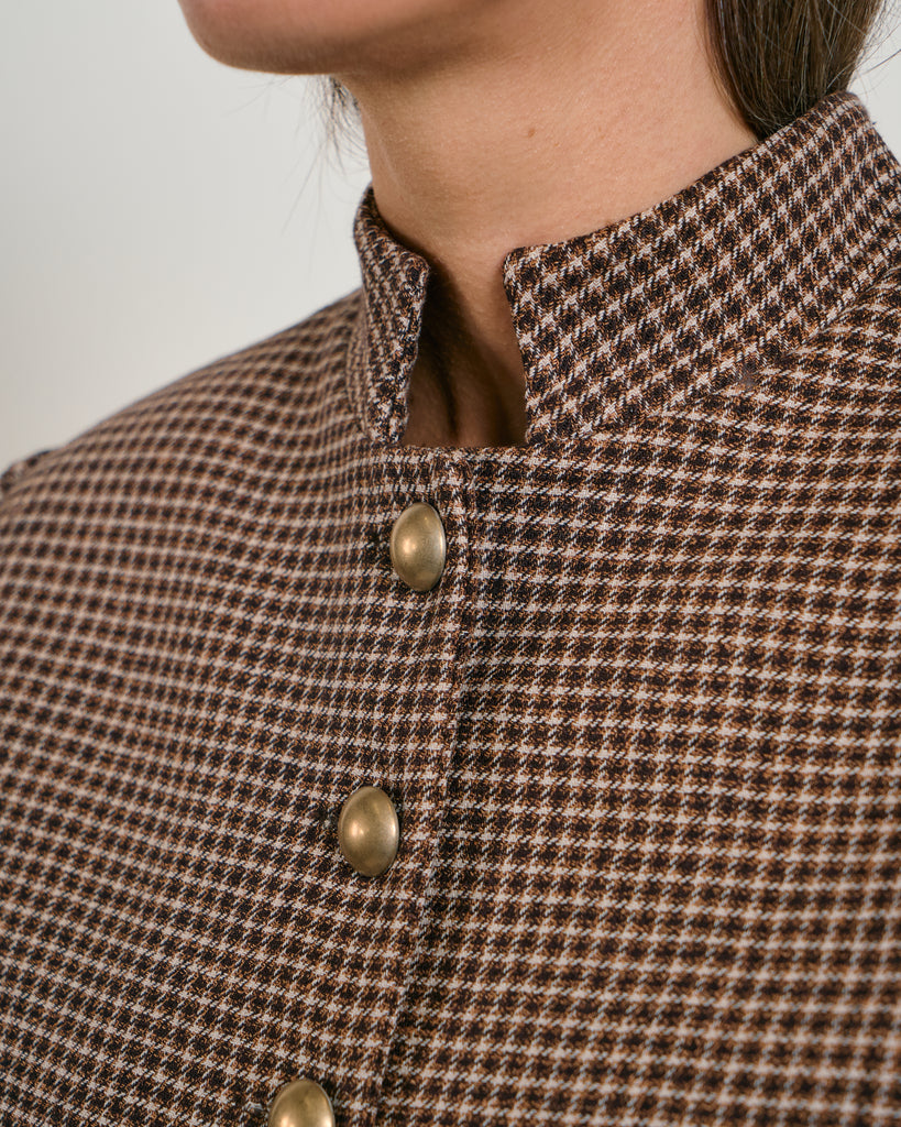 Clémentine Checked Jacket