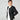 black glitten wool fabric end of roll tweed boucle jacket blazer casual formal smartwear businesswear frays fraying
