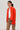 orange cotton fabric tweed boucle jacket blazer businesswear officewear