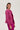 Eleonore Fringed Edges Fuchsia Jacket